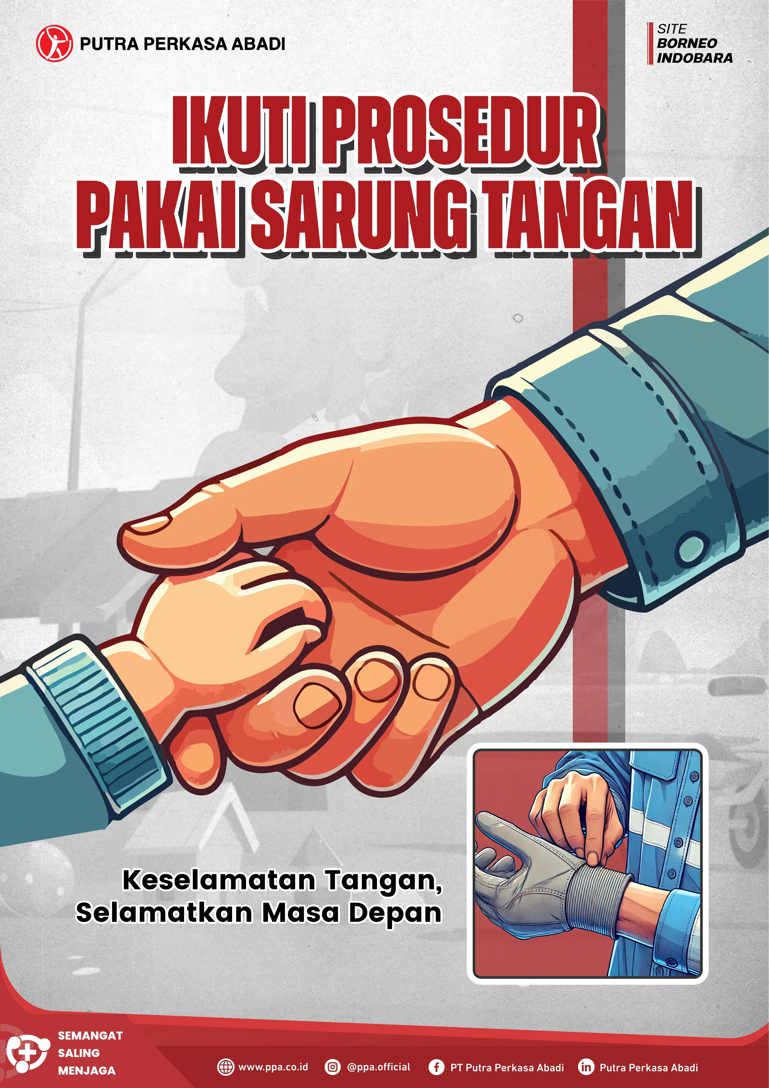 Ikuti Prosedur, Pakai Sarung Tangan